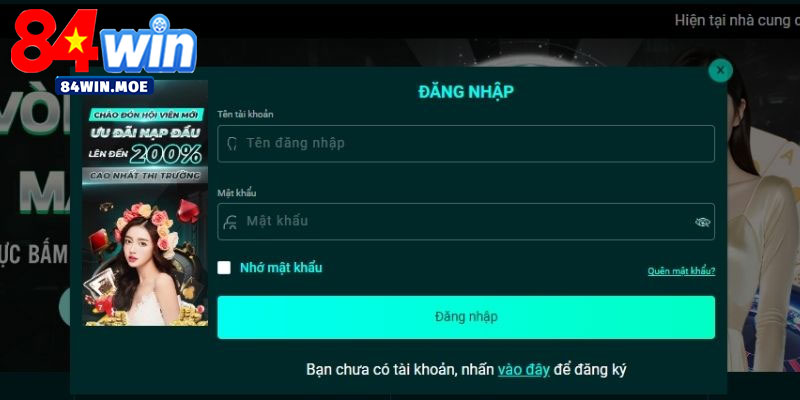 Đăng nhập 84win – Hướng Dẫn Quy Trình Thực Hiện Đơn Giản